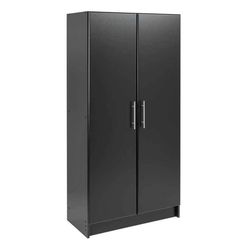 Prepac Elite 32 Storage Cabinet In Black Bes 3264