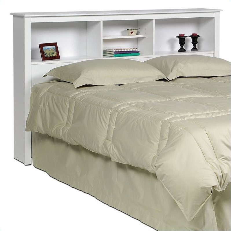 Prepac Monterey Queen 6 Piece Bedroom Set in White