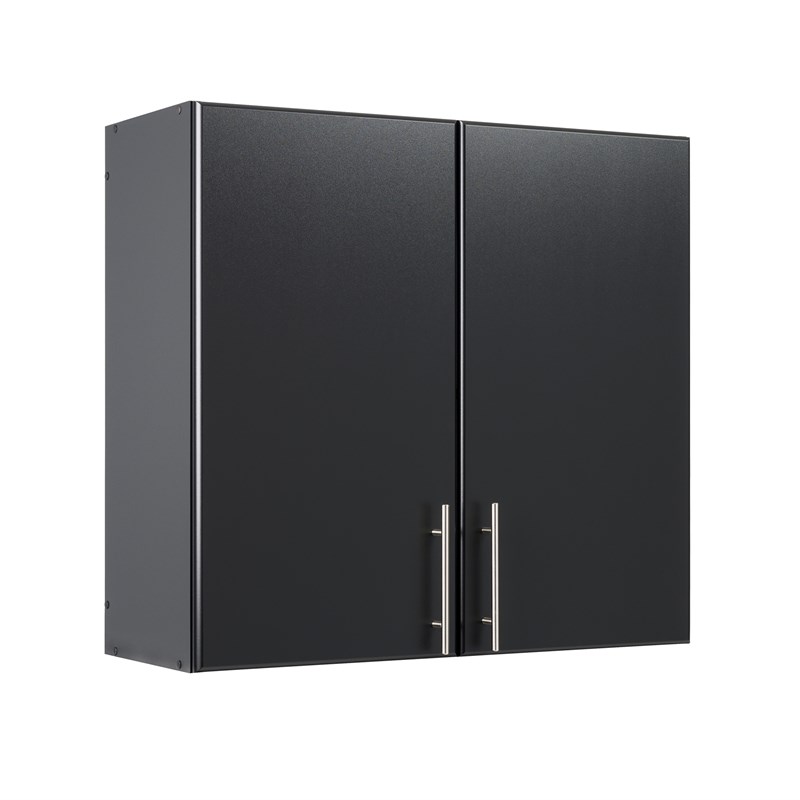 Prepac Elite Black Engineered Wood Storage Cabinet Set F - 4 pc