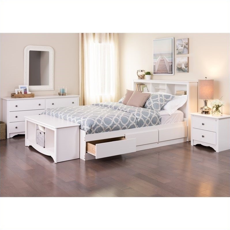 Prepac Monterey White 6 Drawer Double Dresser