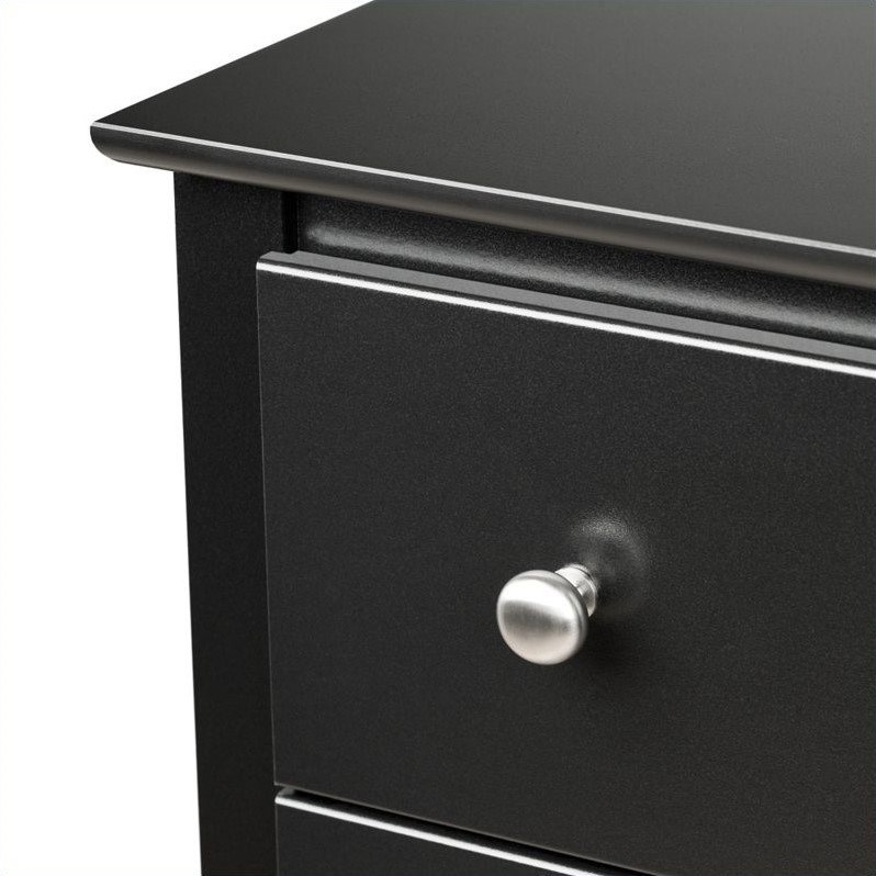 Prepac Sonoma Black 6 Drawer Double Dresser