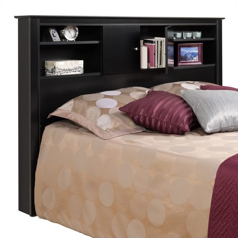 Prepac Kallisto Full Queen Bookcase, Storage Bed With Bookcase Headboard Full Canada