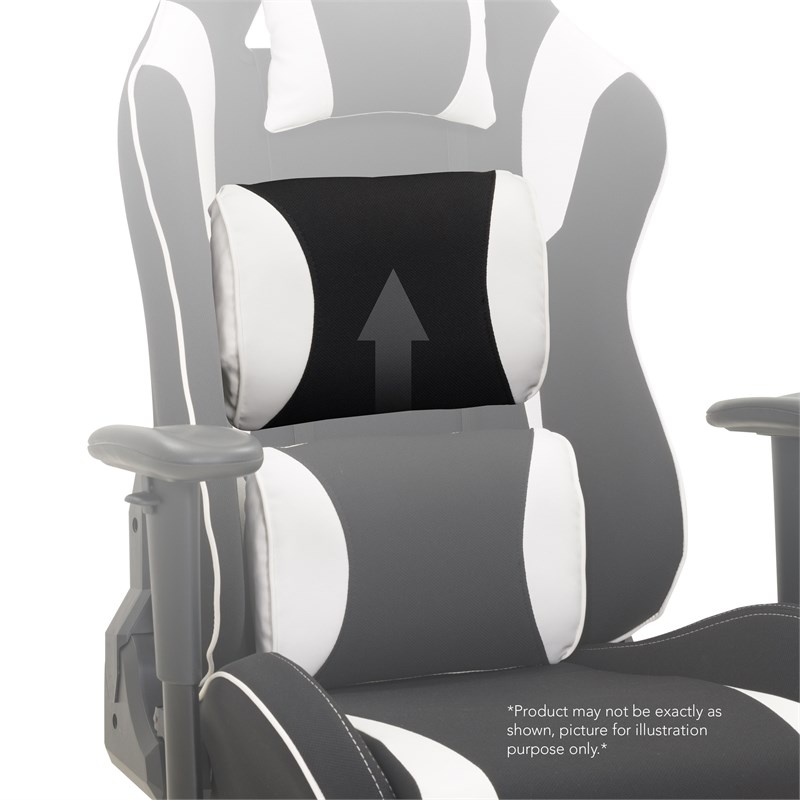 CorLiving High Back Ergonomic Gaming Chair - Black and Silver
