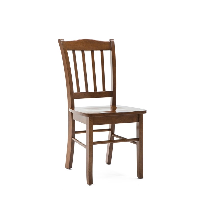 Boraam Shaker Dining Chair in Walnut (Set of 2)