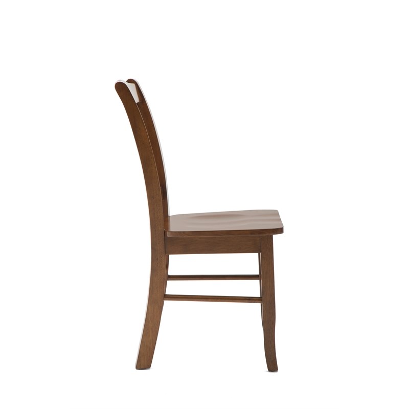 Boraam Shaker Dining Chair in Walnut (Set of 2)