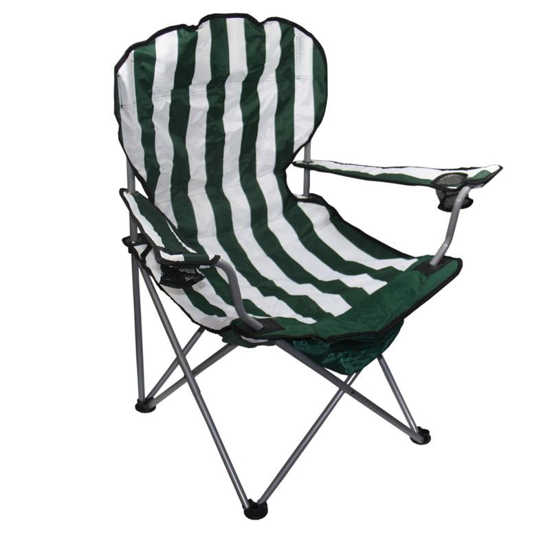 Home Ore International M50353 35.25-Inch Portable Mesh Folding Chair Green Ore International
