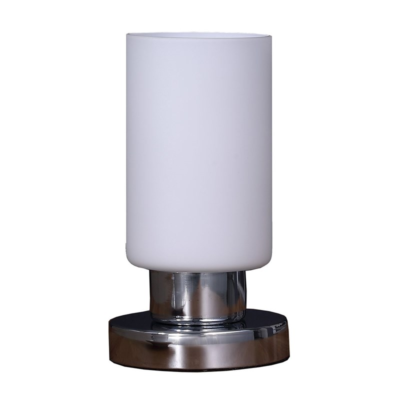 Ore International 8 75 Elli Glass, Uplight Touch Accent Lamp
