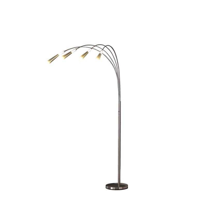 ore international 5 arm floor lamp