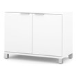 Bestar Pro-Linea 2-Door Storage Unit in White