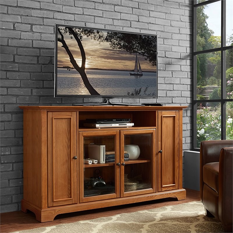 Crosley Campbell 60 Tv Stand In Oak Cf101060 Oa   1648973 10 L 