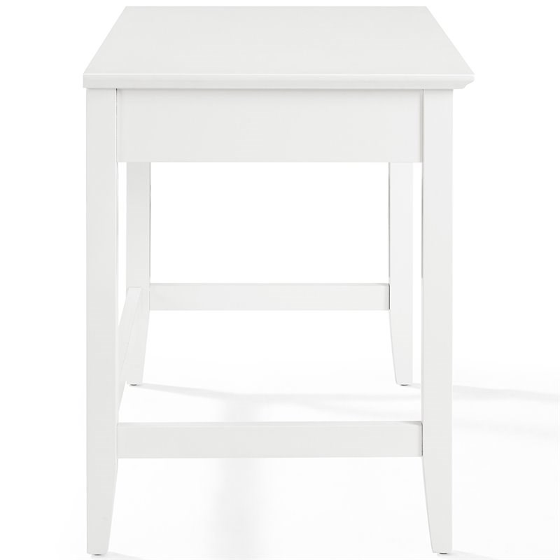 Crosley Campbell Writing Desk in White