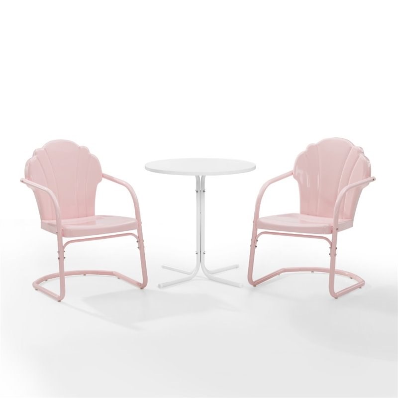 pastel bistro set