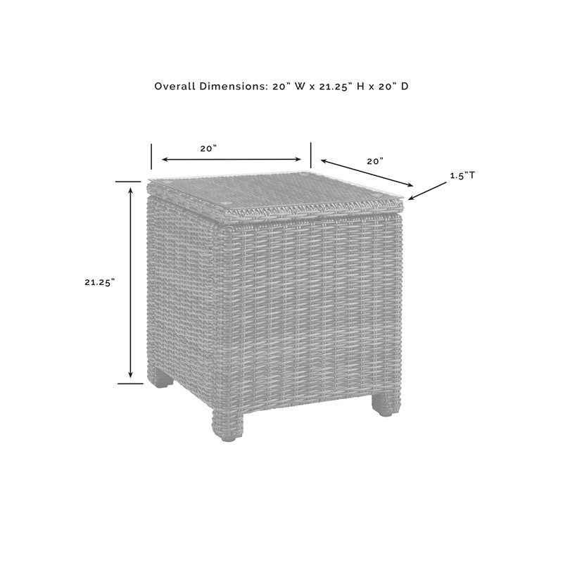Crosley Furniture Bradenton 5-Piece Fabric Swivel Rocker and Sofa Set in Gray