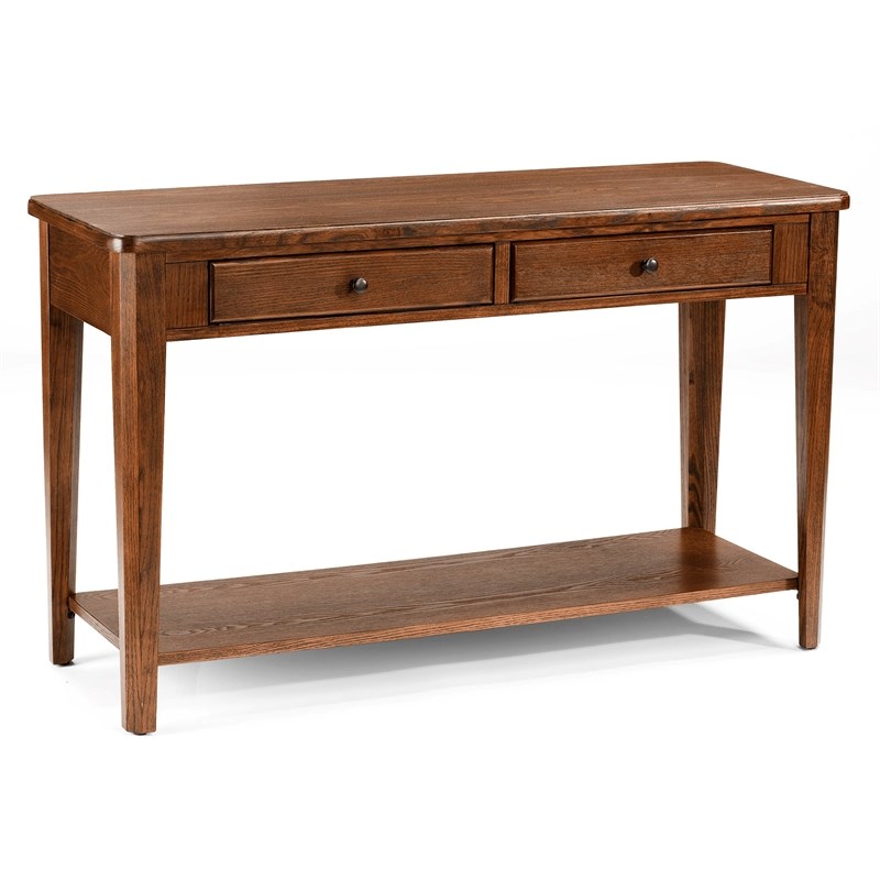 Casual Choice Solid Wood Sofa Table in Walnut Finish
