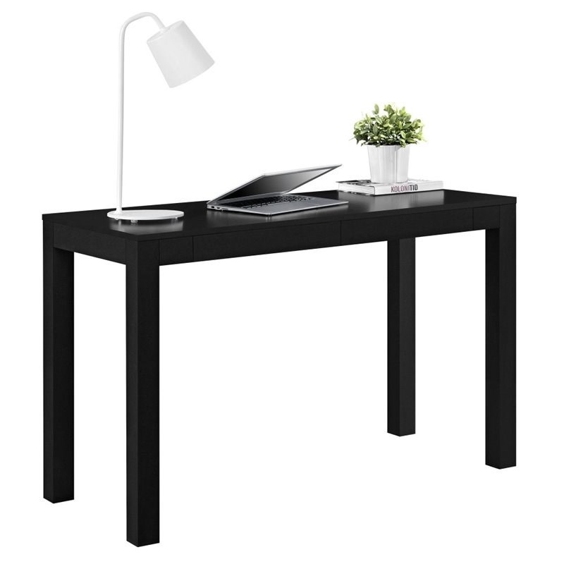 Altra Parsons 2 Drawer Writing Desk in Black