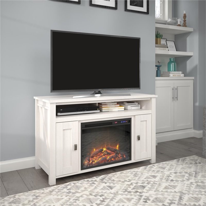 Ameriwood Home Farmington Electric Fireplace TV Console up to 50