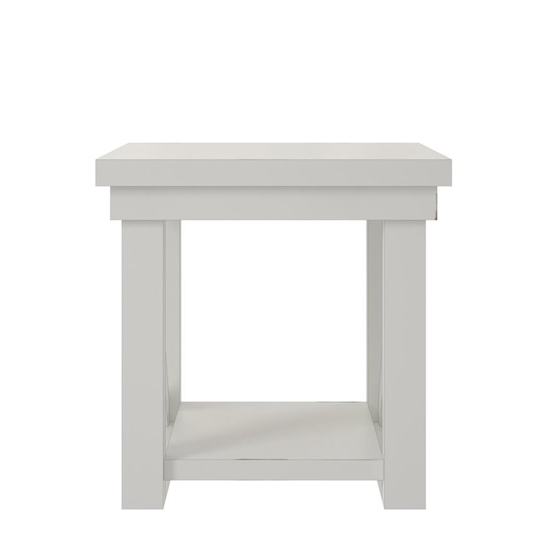 Ameriwood Home Crestwood End Table in White