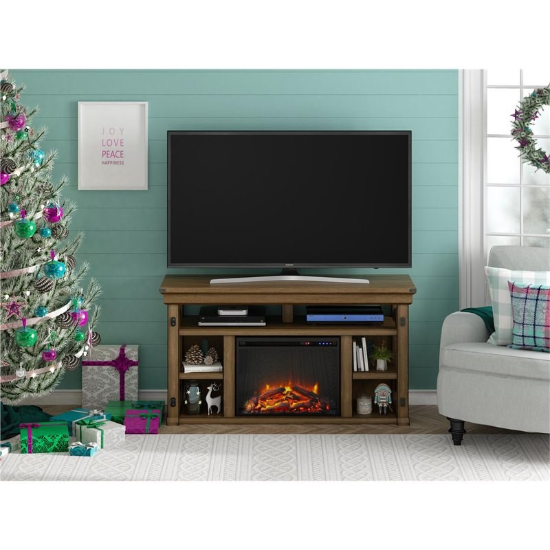 Ameriwood Home Wildwood Fireplace TV Stand up to 60