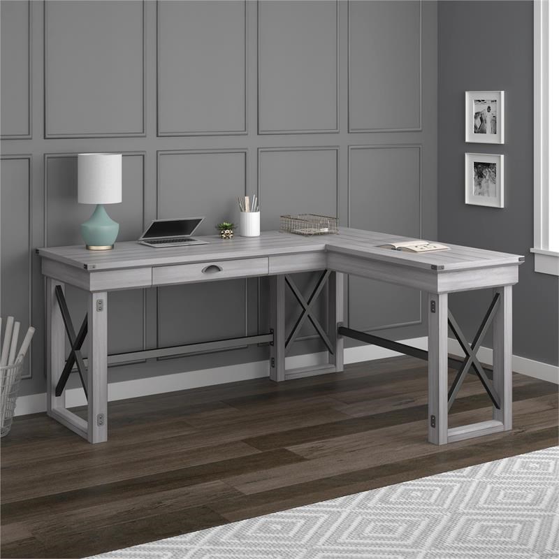 ameriwood home white desk