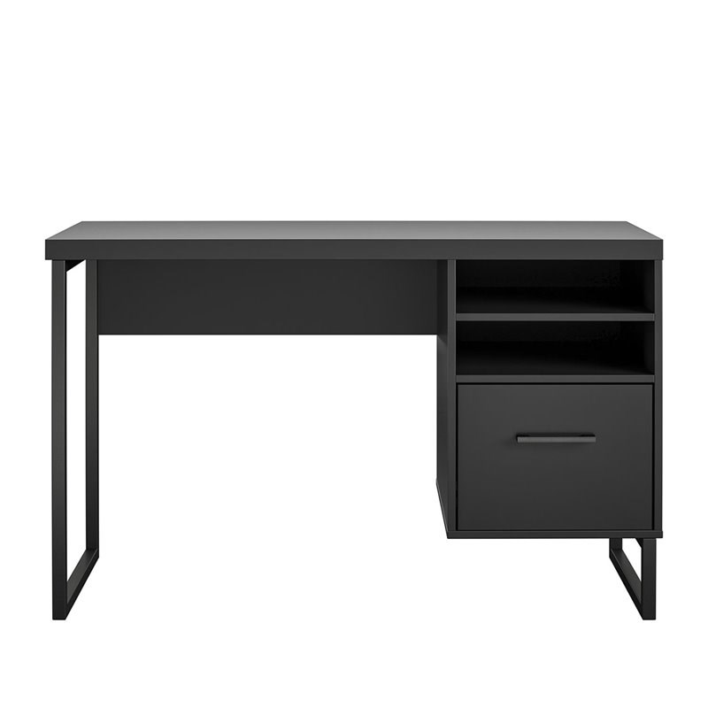 Ameriwood Home Candon Computer Desk in Black | Homesquare