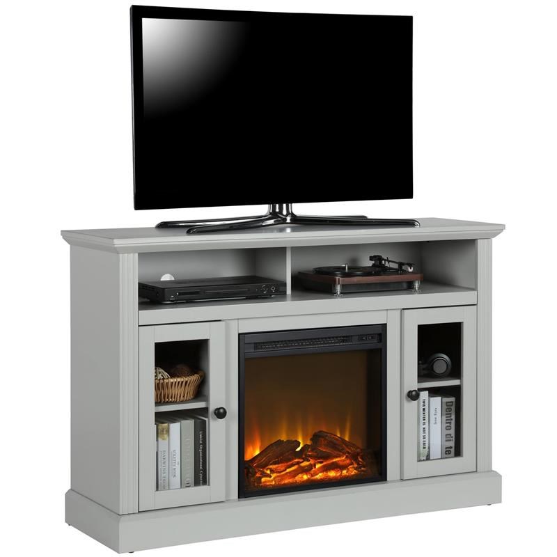Ameriwood Home Chicago Electric Fireplace TV Console for TVs up to a 50