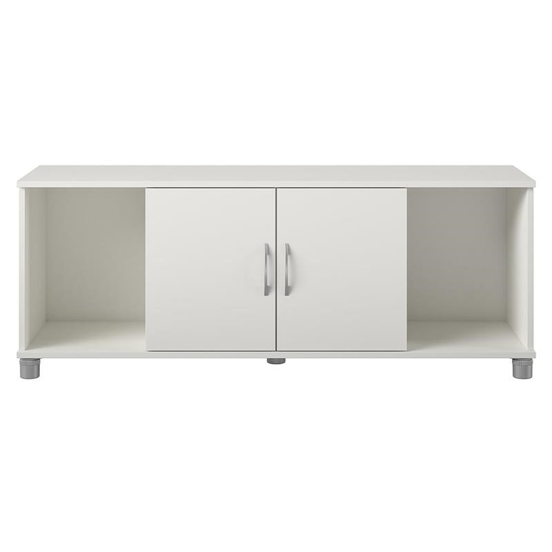 SystemBuild Lory Shoe Storage Bench in White
