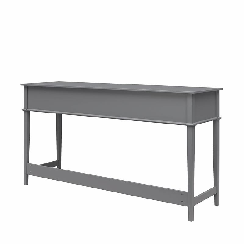 Ameriwood Home Franklin Sofa Table in Gray