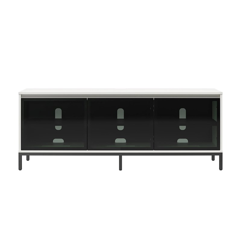 Alphason Media Console with Steel Post Base for TVs up to 77