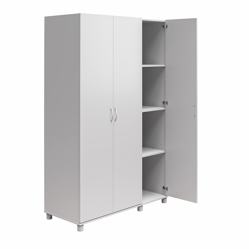 Systembuild Evolution Lory 3 Door Wardrobe with Clothing Rod in Dove ...