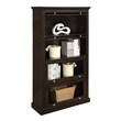 Altra Furniture Barrister 4 Shelf Bookcase in Espresso Finish