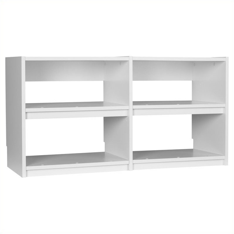 SystemBuild Small Cubby Unit in White Aquaseal