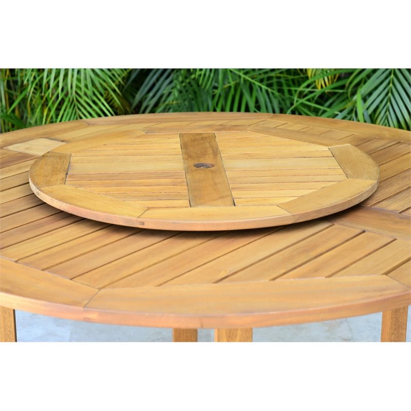 International Home Miami Corp Amazonia 7Piece Round Patio Dining Set