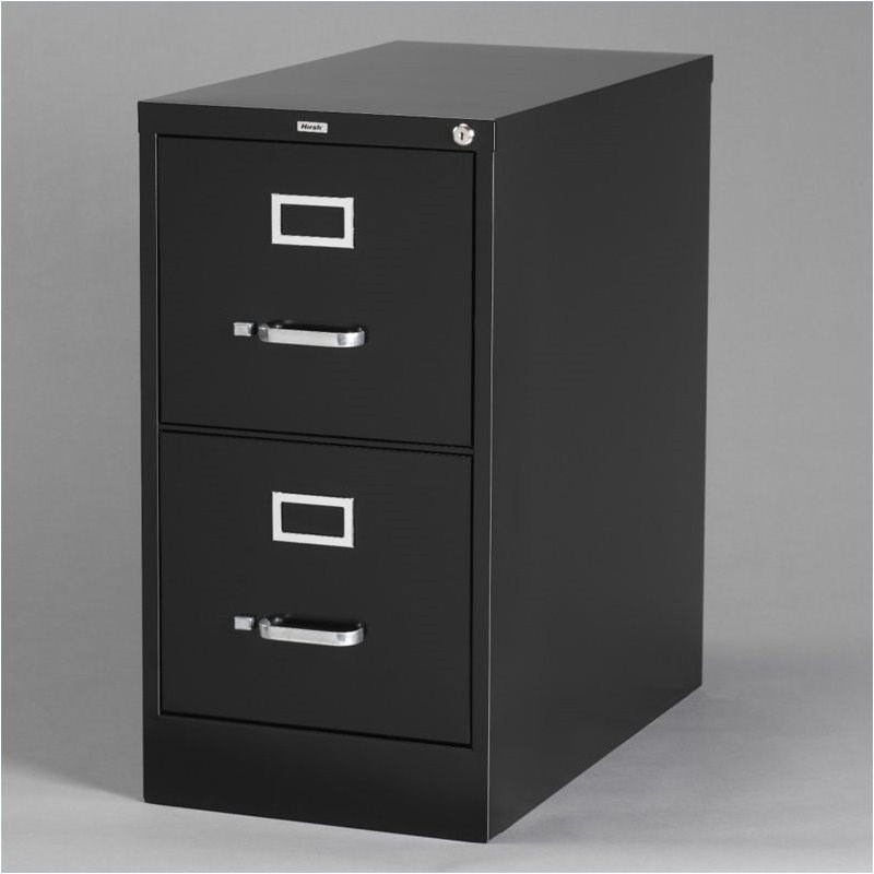 (Value Pack) 2 Drawer and 4 Drawer Letter File Cabinet in Black