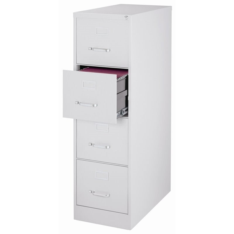 Hirsh 26.5in Deep Metal 4 Drawer Letter Width Vertical File
