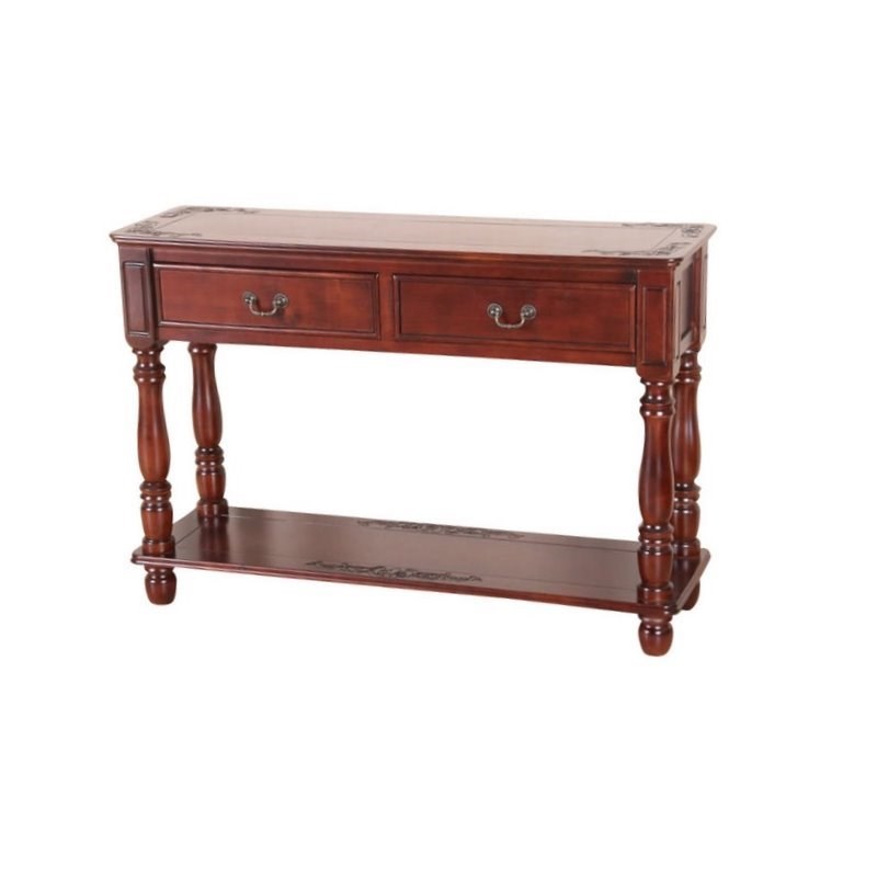 Drawer Console Table, International Caravan Windsor Console Table