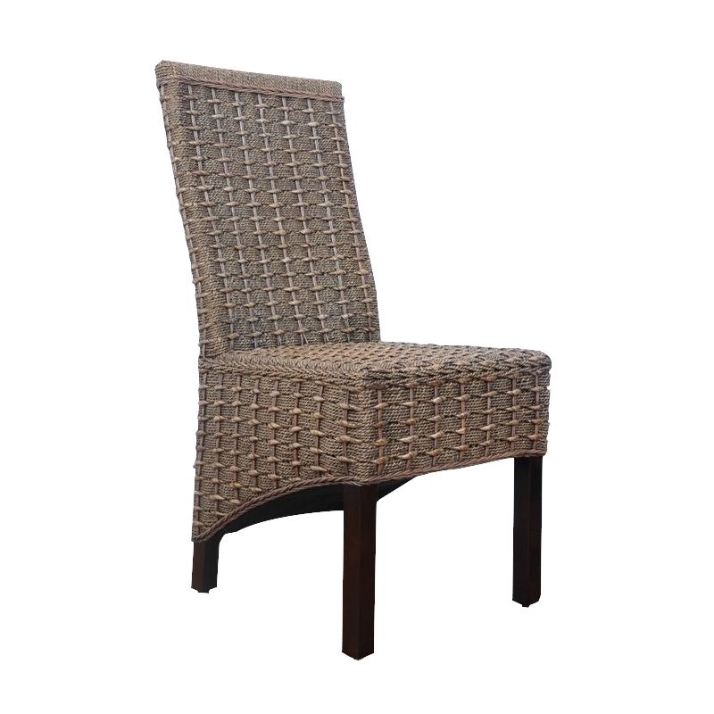 International Caravan Bali Bayu Woven Abaca Dining Chair | Homesquare