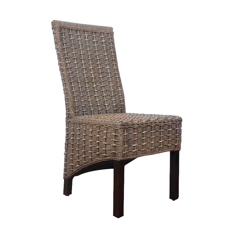 International Caravan Bali Bayu Woven Abaca Dining Chair Homesquare