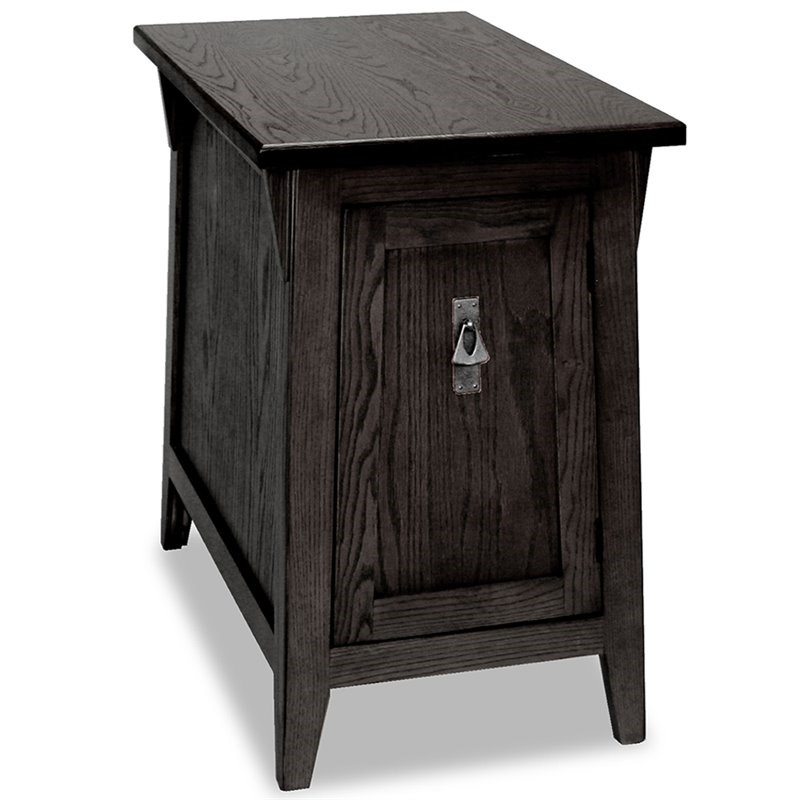 Leick Furniture Favorite Finds Mission End Table in Slate