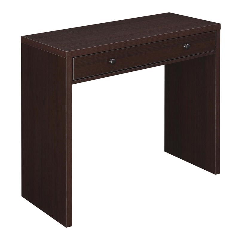 Convenience Concepts Northfield 36-inch Desk with Drawer in Espresso Wood Finish