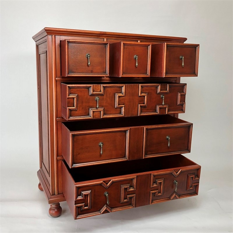 Wayborn The English Tall Accent Chest in Brown Homesquare