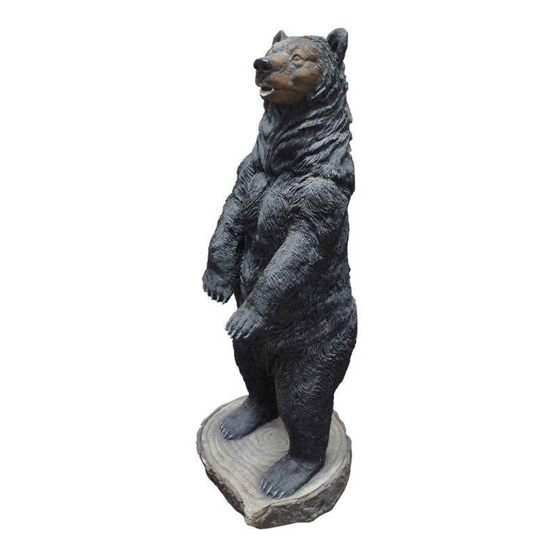 moe's home kodiak bear statue in brown la107103
