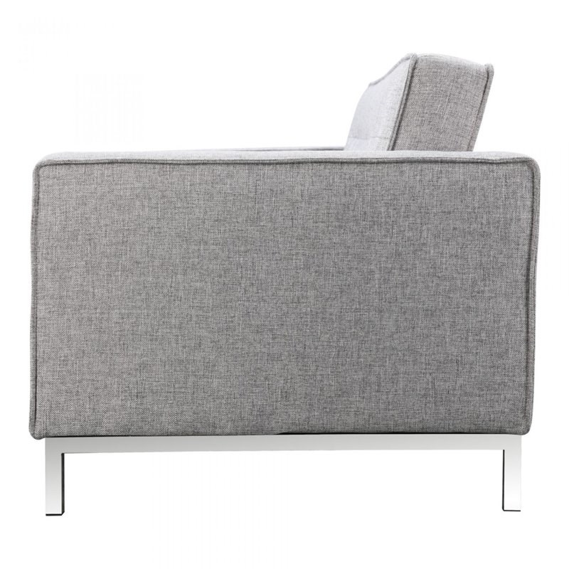 Moe's Home Covella Upholstered Sleeper Sofa in Gray