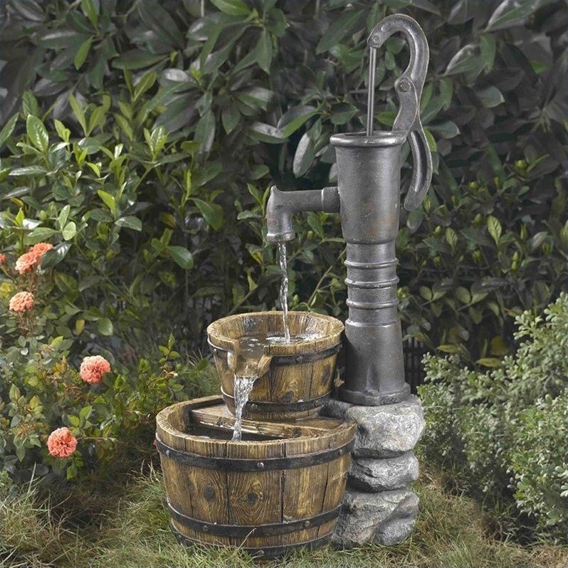Jeco Old Fashion Water Pump Water Fountain