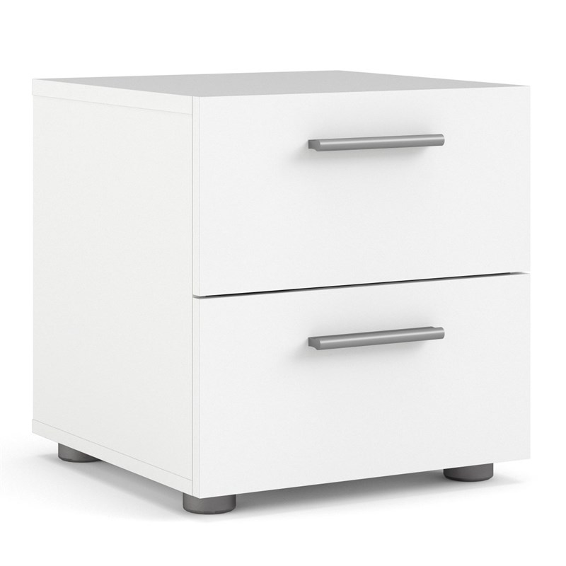 Tvilum Austin 8 Drawer Double Dresser in White Homesquare