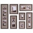 Uttermost Massena Photo Frame Collage in Antiqued Silver (Set of 7)