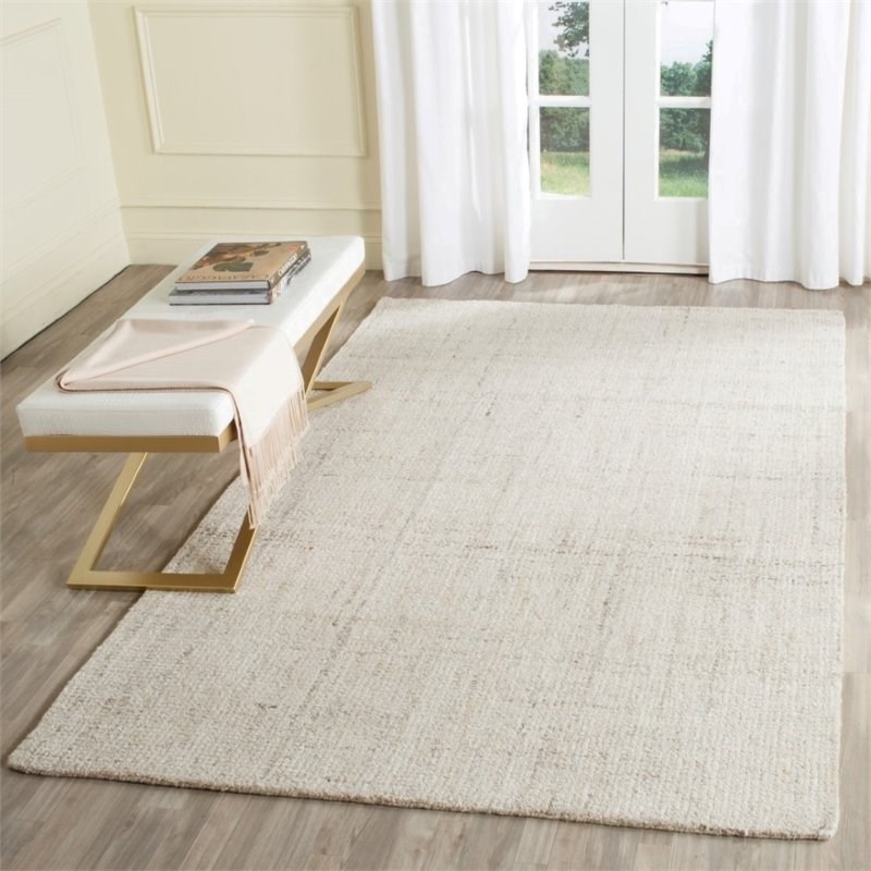 Safavieh Abstract 4' X 6' Handmade Rug in Ivory