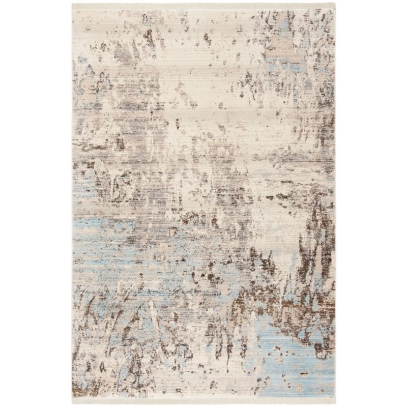 Safavieh Vintage Persian 8' x 10' Rug in Gray and Blue