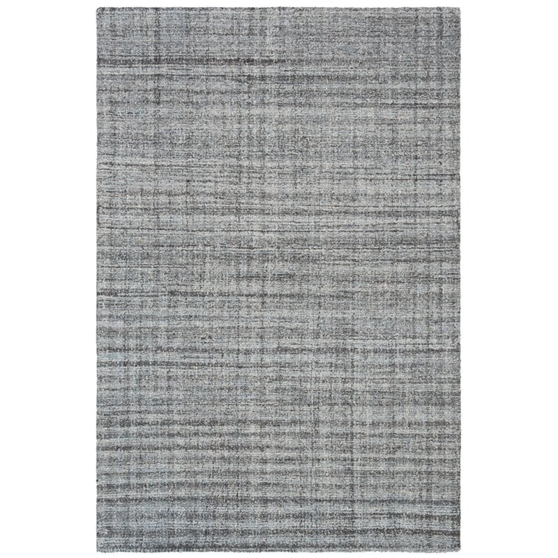Safavieh Abstract 4' x 6' Hand Tufted Rug in Blue and Black