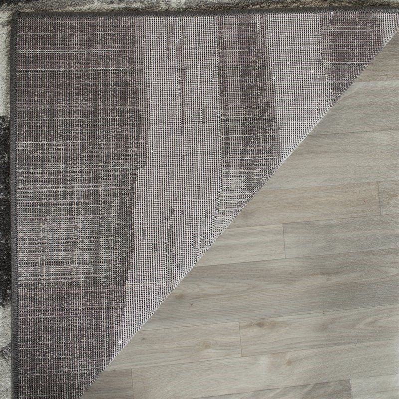 Safavieh Adirondack 10' x 14' Rug in Charcoal and Ivory