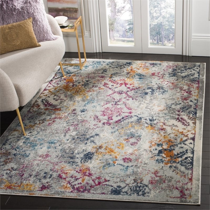 Safavieh Madison 9' x 12' Rug in Gray and Blue Homesquare